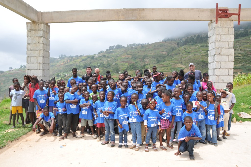 Vacation Bible School group in Boukan, Haiti. Beautiful place and people!