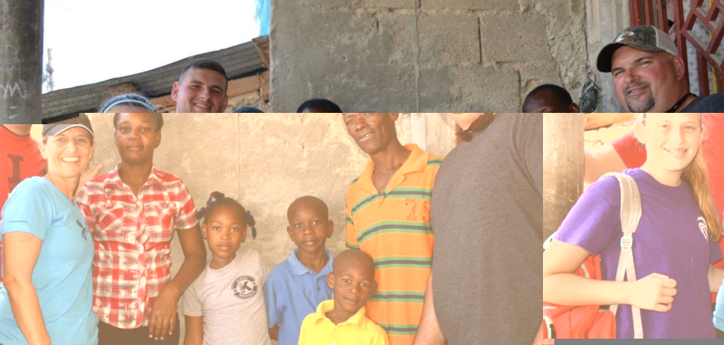 Here is the Shekell family outside of Djo's family house. Everyone said that Haitian Immersion Day was their favorite day of the trip!